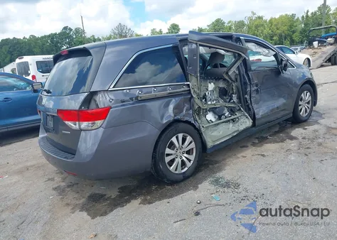 2016 Honda Odyssey Se from USA, damaged, VIN 5FNRL5H35GB025224